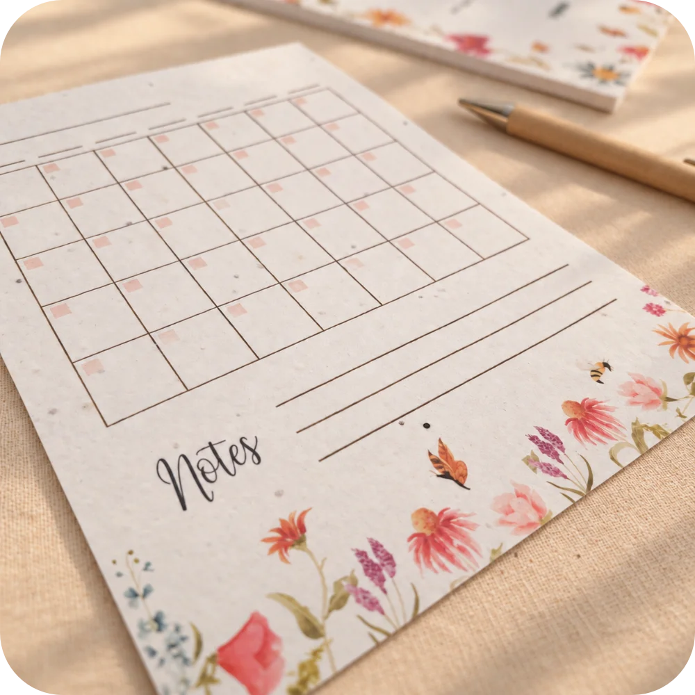 Calendario da Parete Piantabile A5 senza date - immagine 4